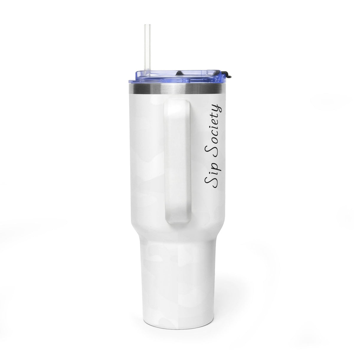 Vacuum Thermal Tumbler, 40oz with Sip Society script