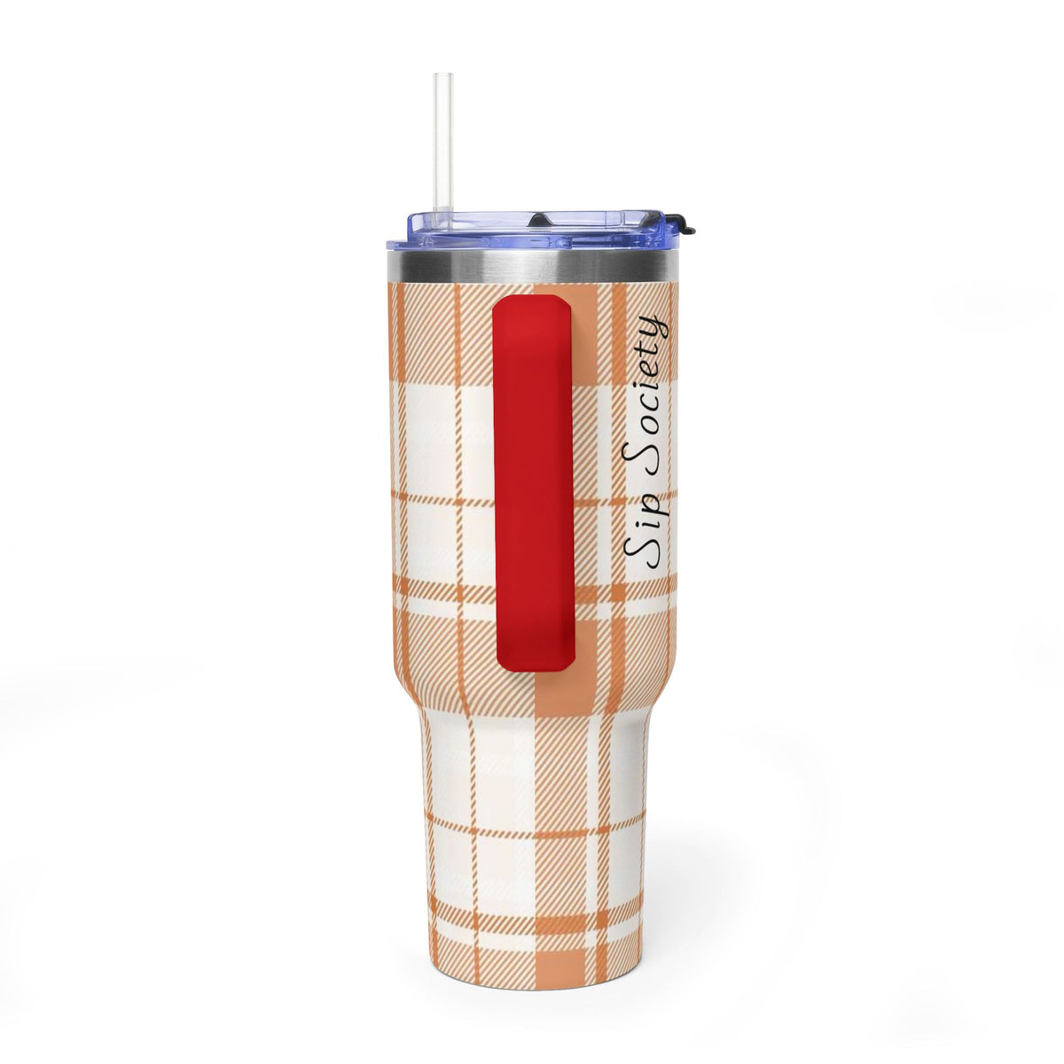 Vacuum Thermal Tumbler, 40oz with Sip Society script