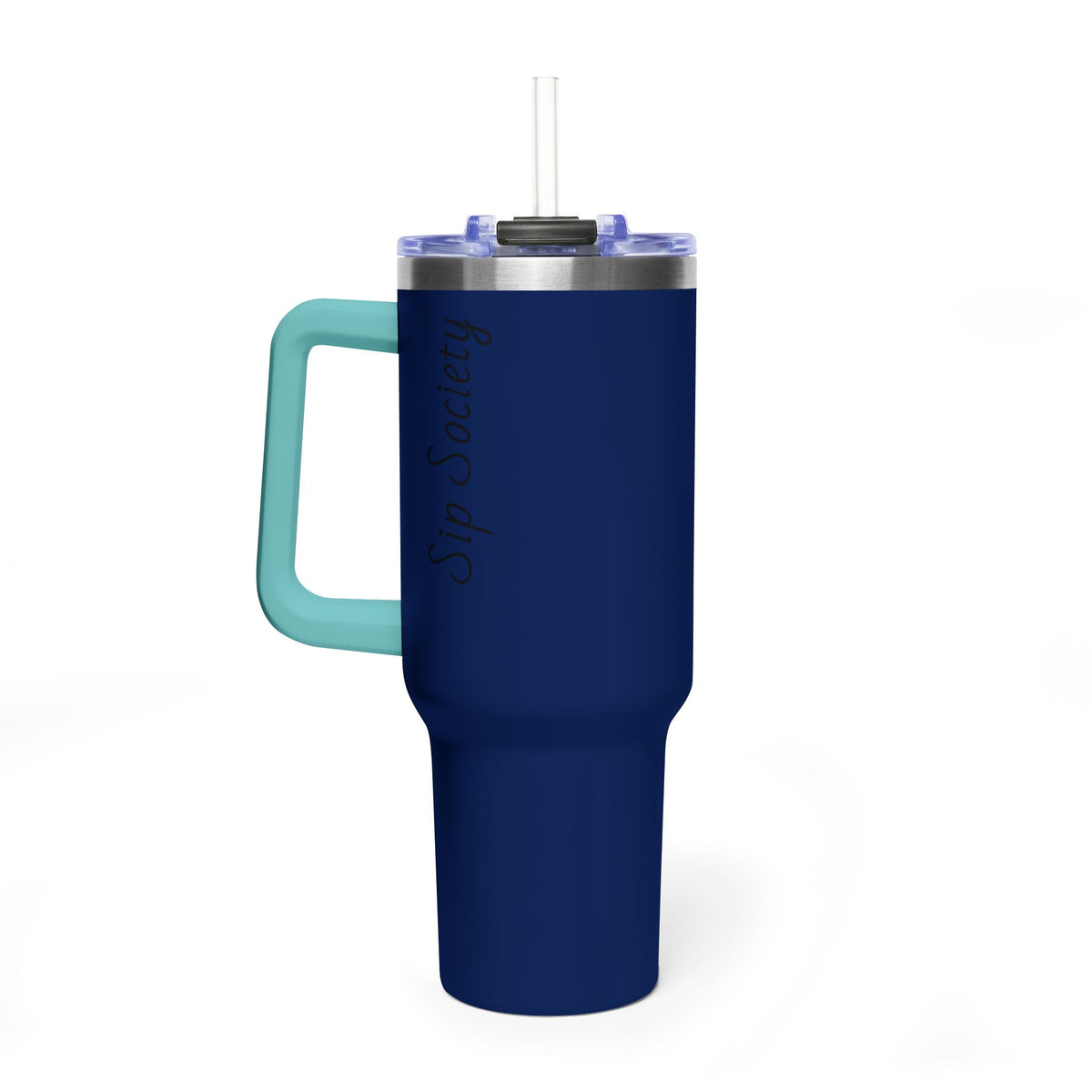 Vacuum Thermal Tumbler, 40oz with Sip Society script