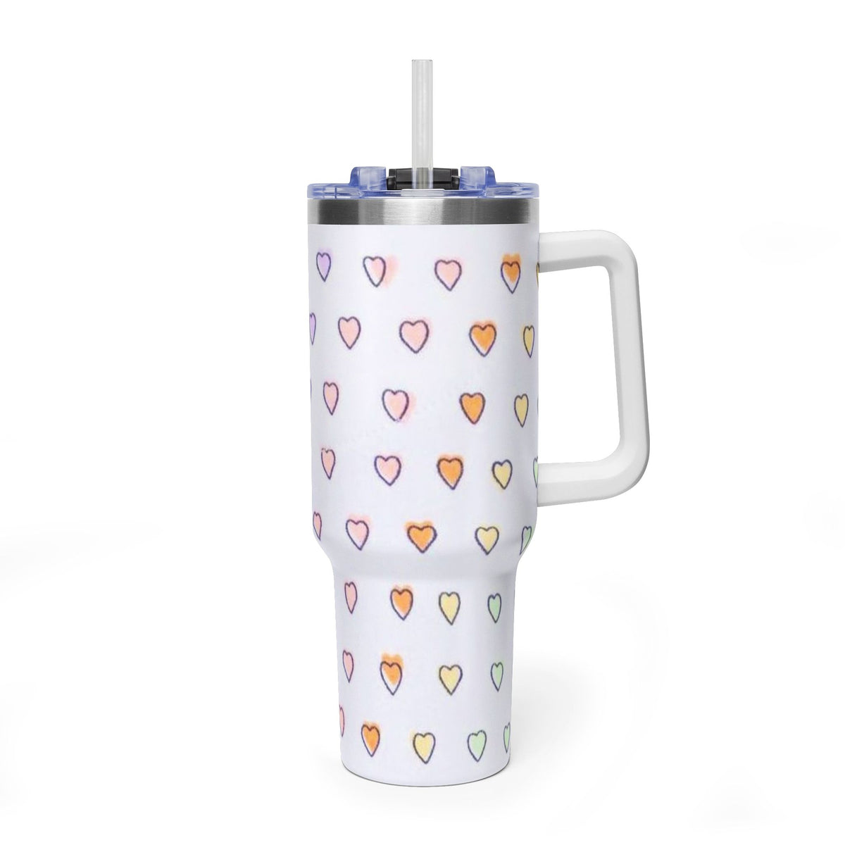 Vacuum Thermal Tumbler, 40oz with sip society script
