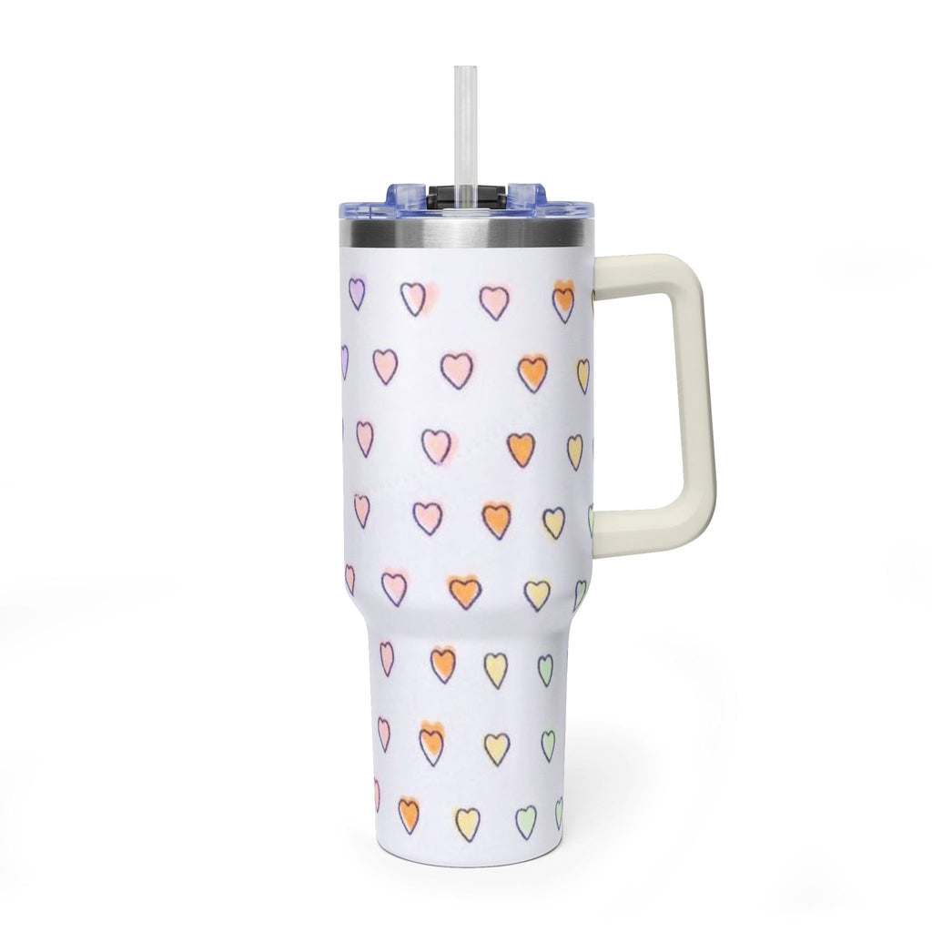 Vacuum Thermal Tumbler, 40oz with sip society script