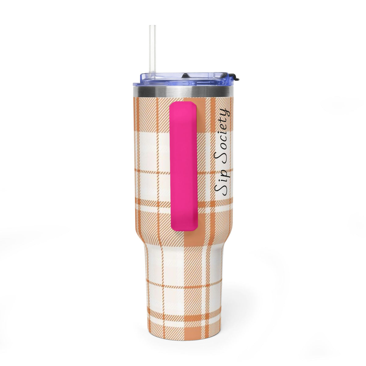Vacuum Thermal Tumbler, 40oz with Sip Society script