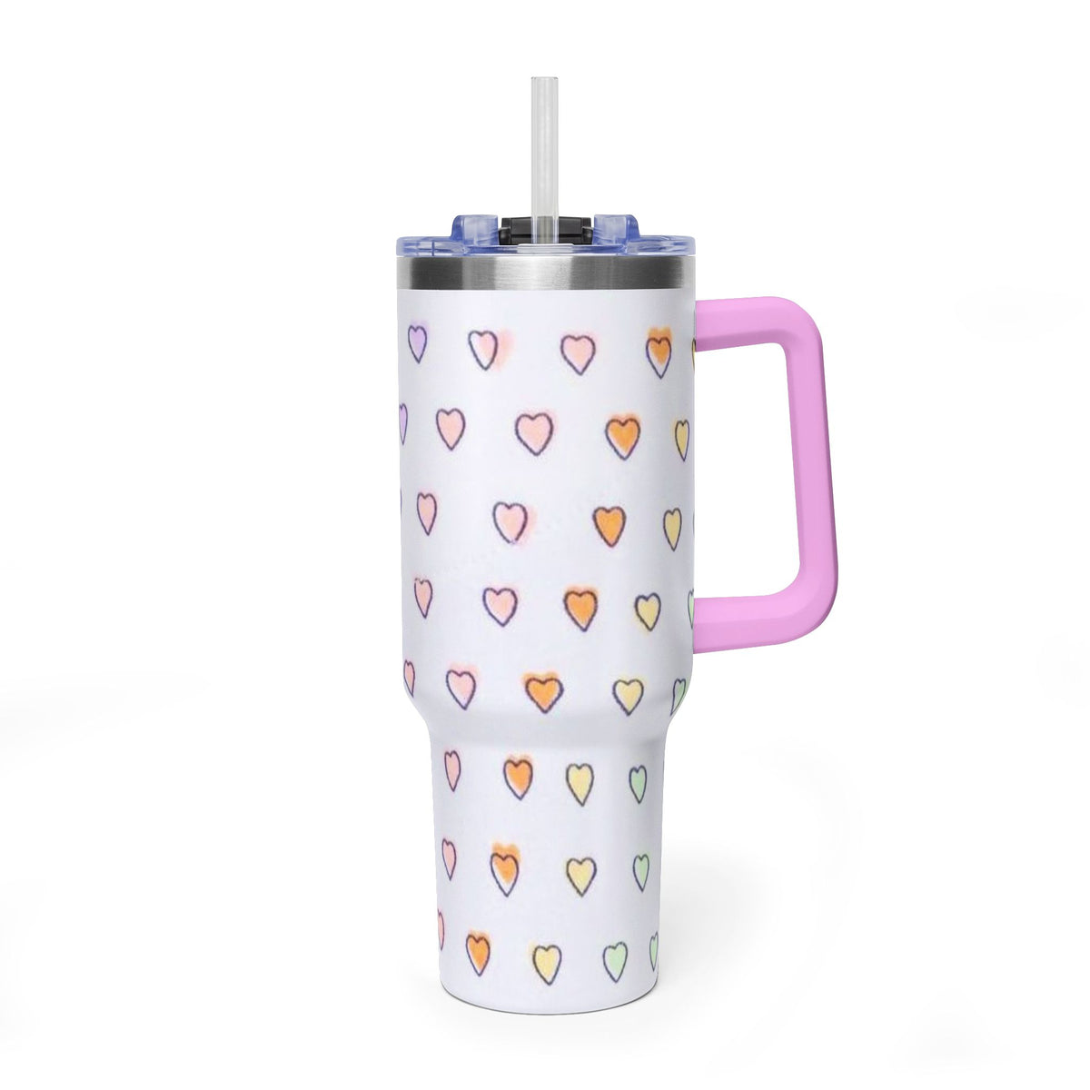 Vacuum Thermal Tumbler, 40oz with sip society script
