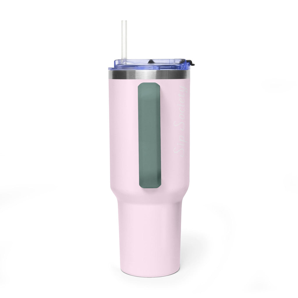 Vacuum Thermal Tumbler, 40oz with Sip Society script