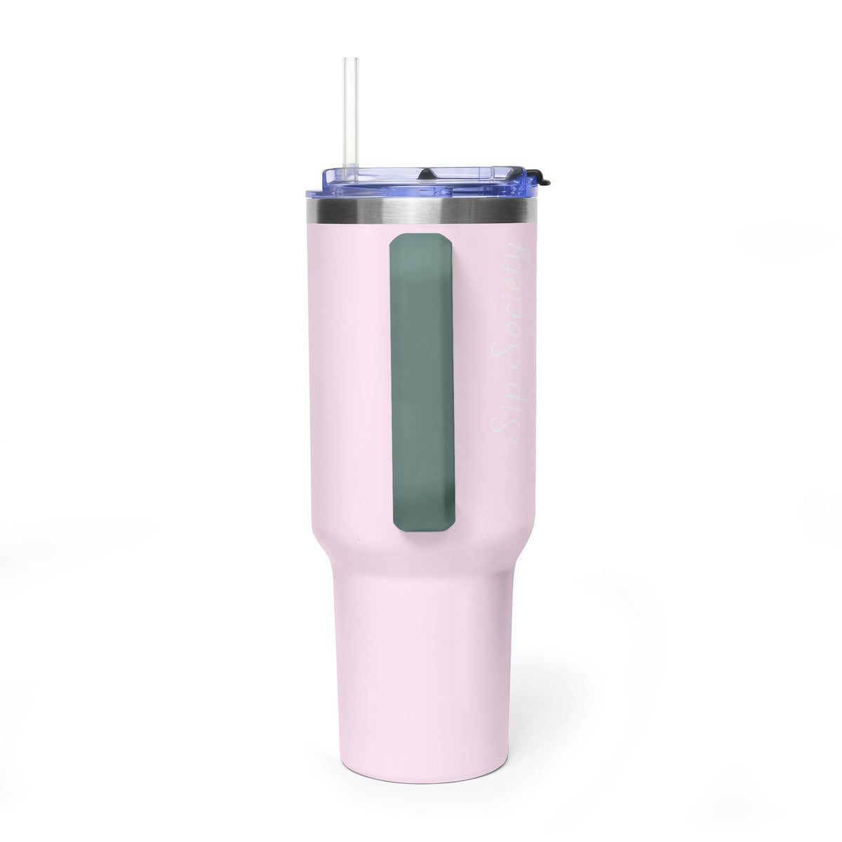 Vacuum Thermal Tumbler, 40oz with Sip Society script