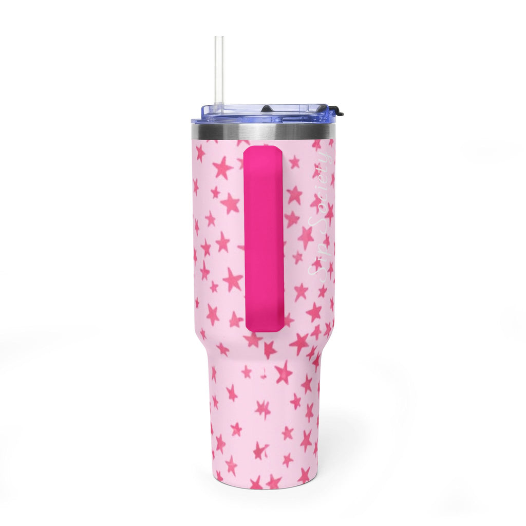 Vacuum Thermal Tumbler, 40oz with Sip Society script