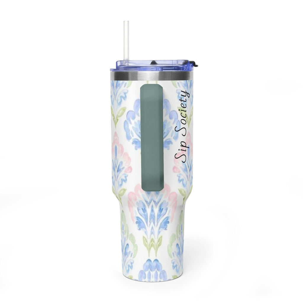 Vacuum Thermal Tumbler, 40oz with Sip Society script