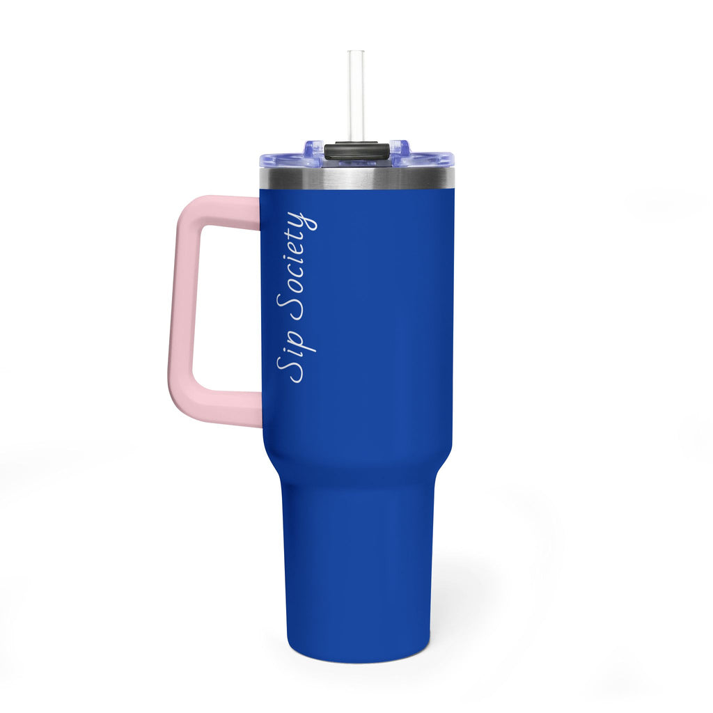 Vacuum Thermal Tumbler, 40oz with Sip Society script