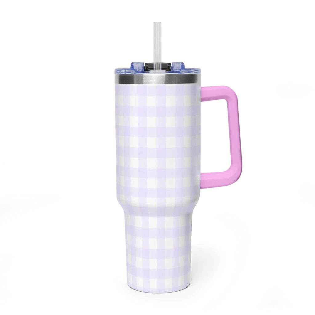 Vacuum Thermal Tumbler, 40oz with Sip Society script
