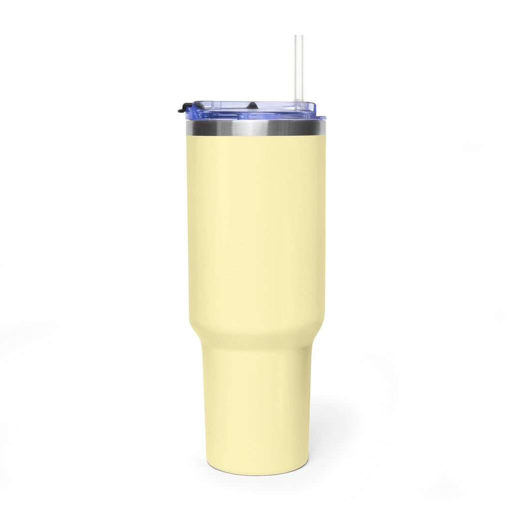 Vacuum Thermal Tumbler, 40oz with sip society script