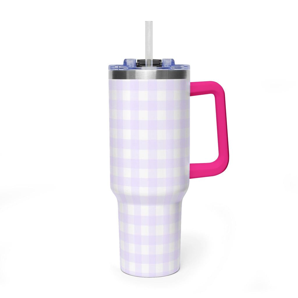 Vacuum Thermal Tumbler, 40oz with Sip Society script