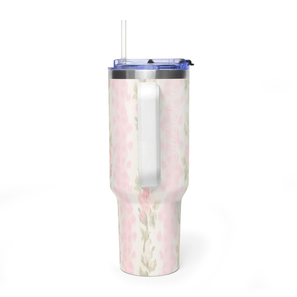 Vacuum Thermal Tumbler, 40oz with Sip Society script