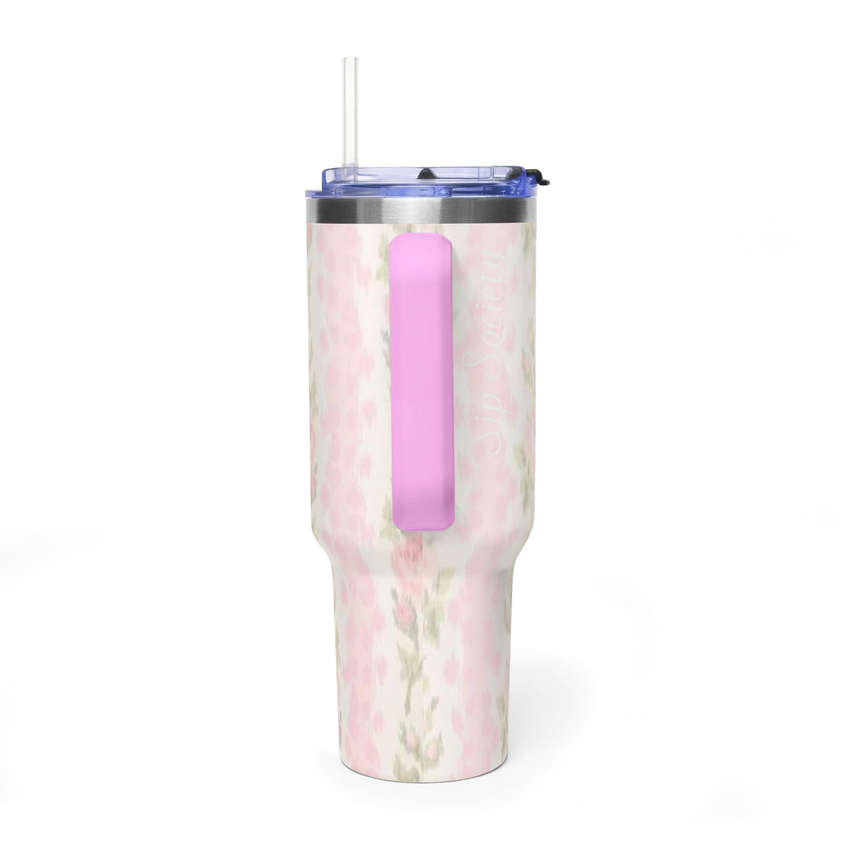 Vacuum Thermal Tumbler, 40oz with Sip Society script