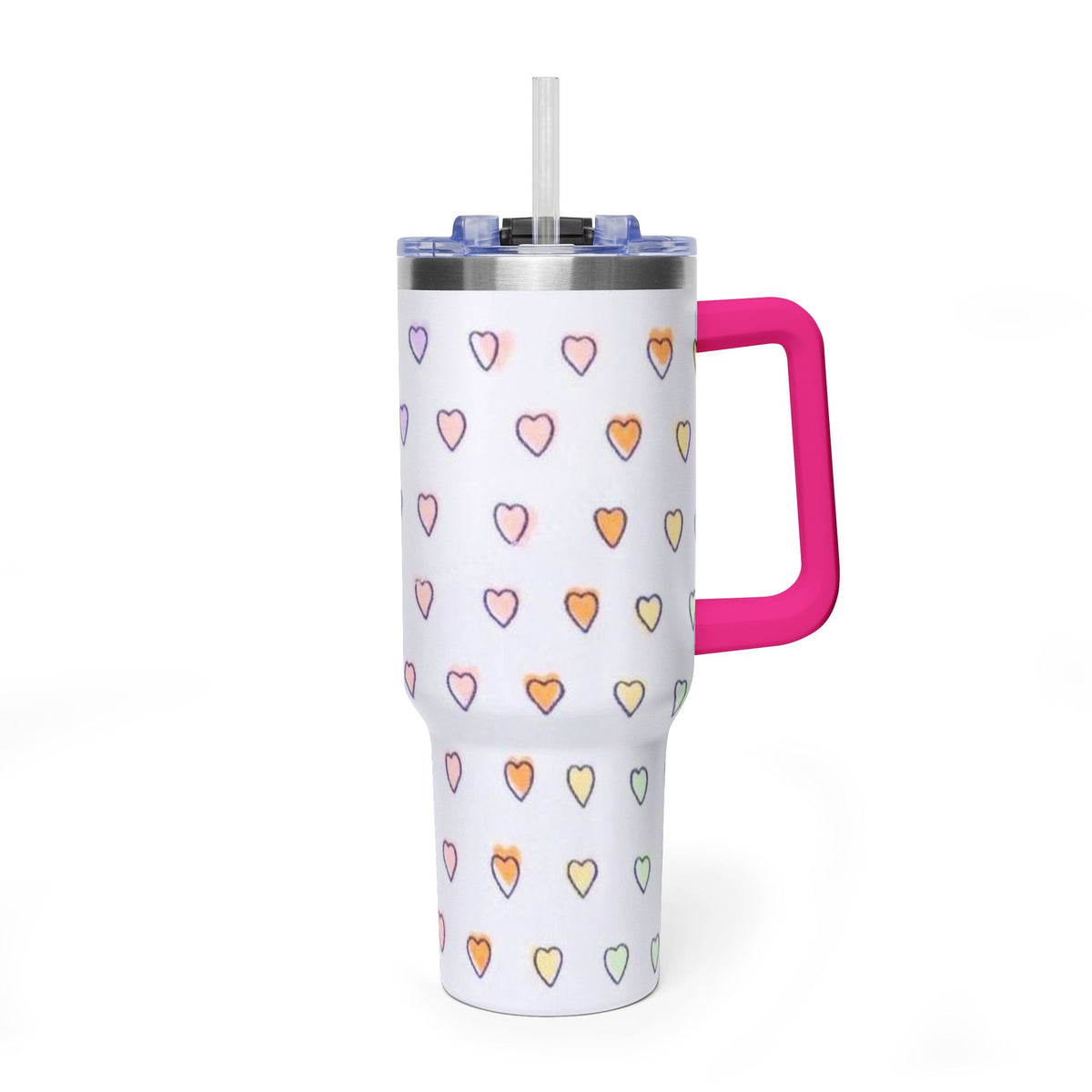 Vacuum Thermal Tumbler, 40oz with sip society script