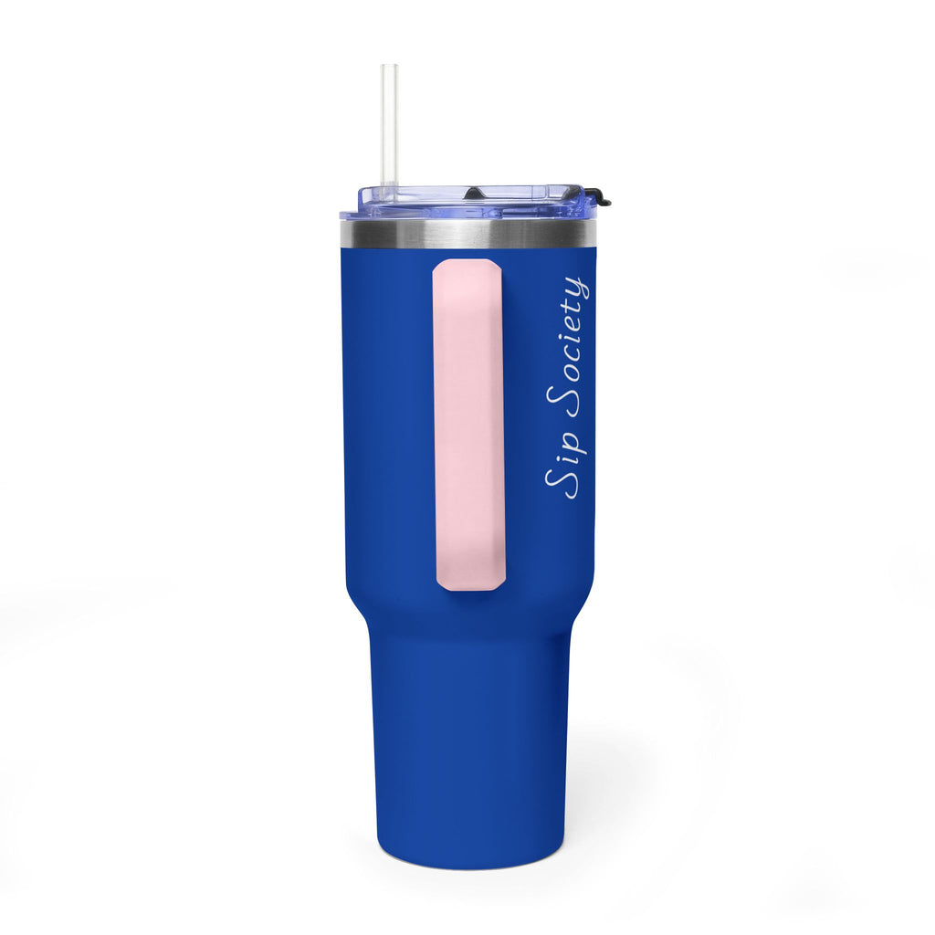 Vacuum Thermal Tumbler, 40oz with Sip Society script