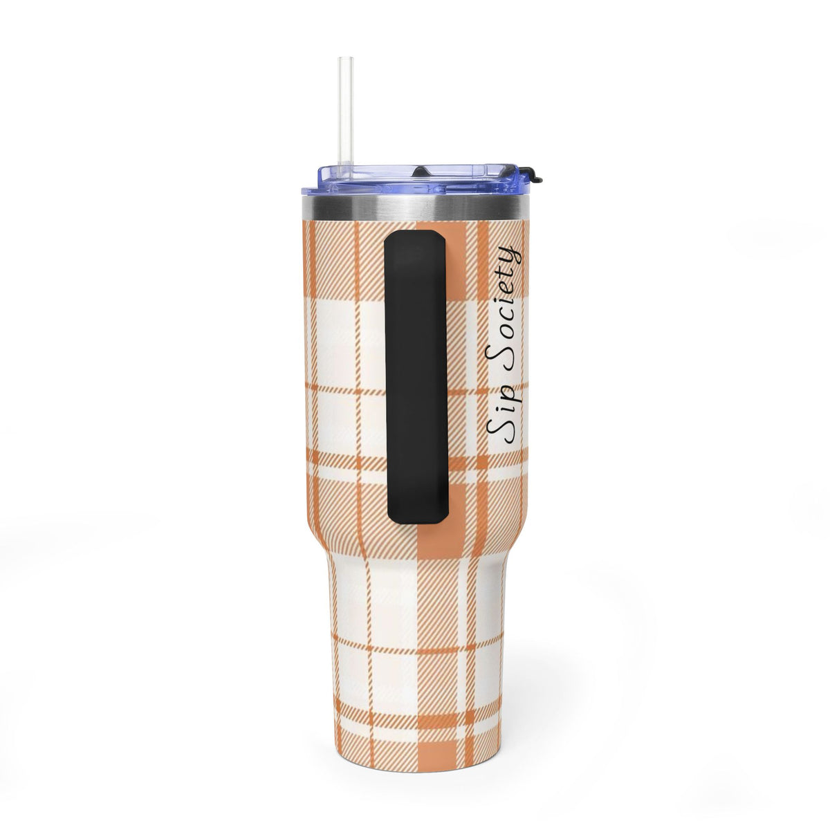 Vacuum Thermal Tumbler, 40oz with Sip Society script