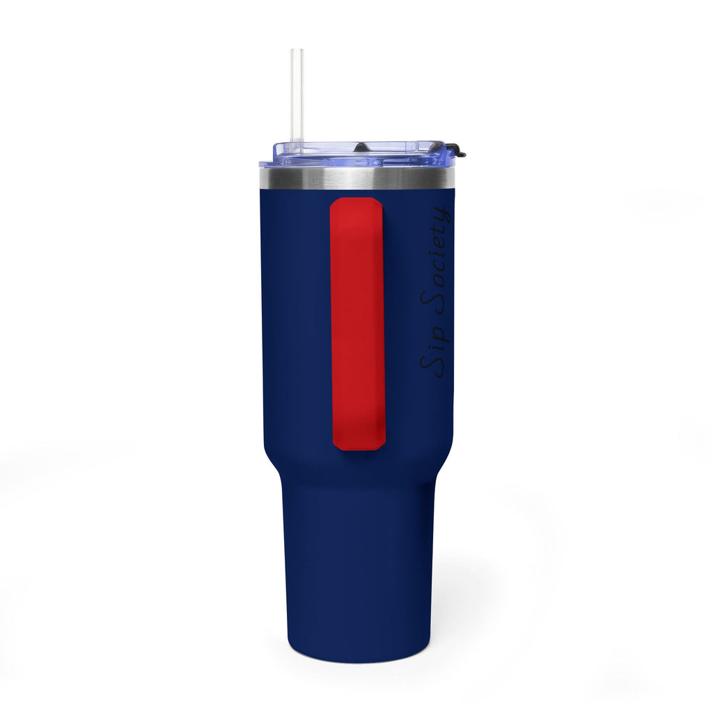 Vacuum Thermal Tumbler, 40oz with Sip Society script