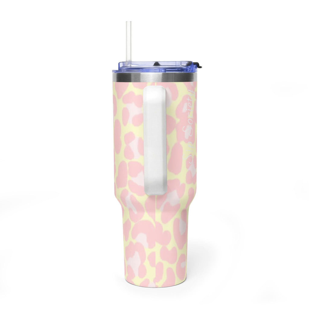 Vacuum Thermal Tumbler, 40oz with Sip Society script
