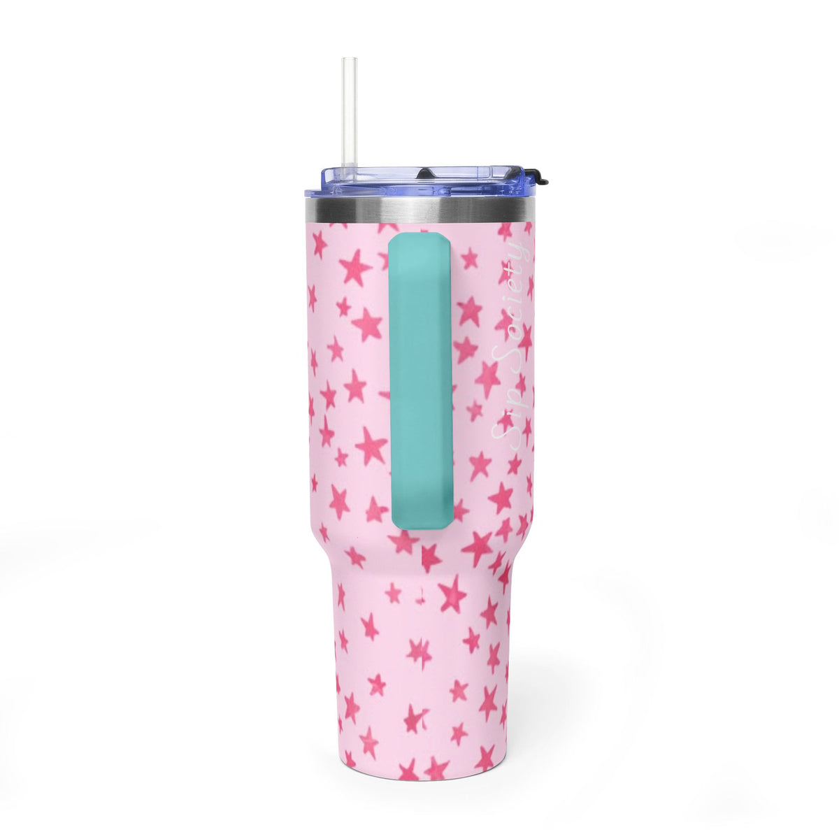 Vacuum Thermal Tumbler, 40oz with Sip Society script