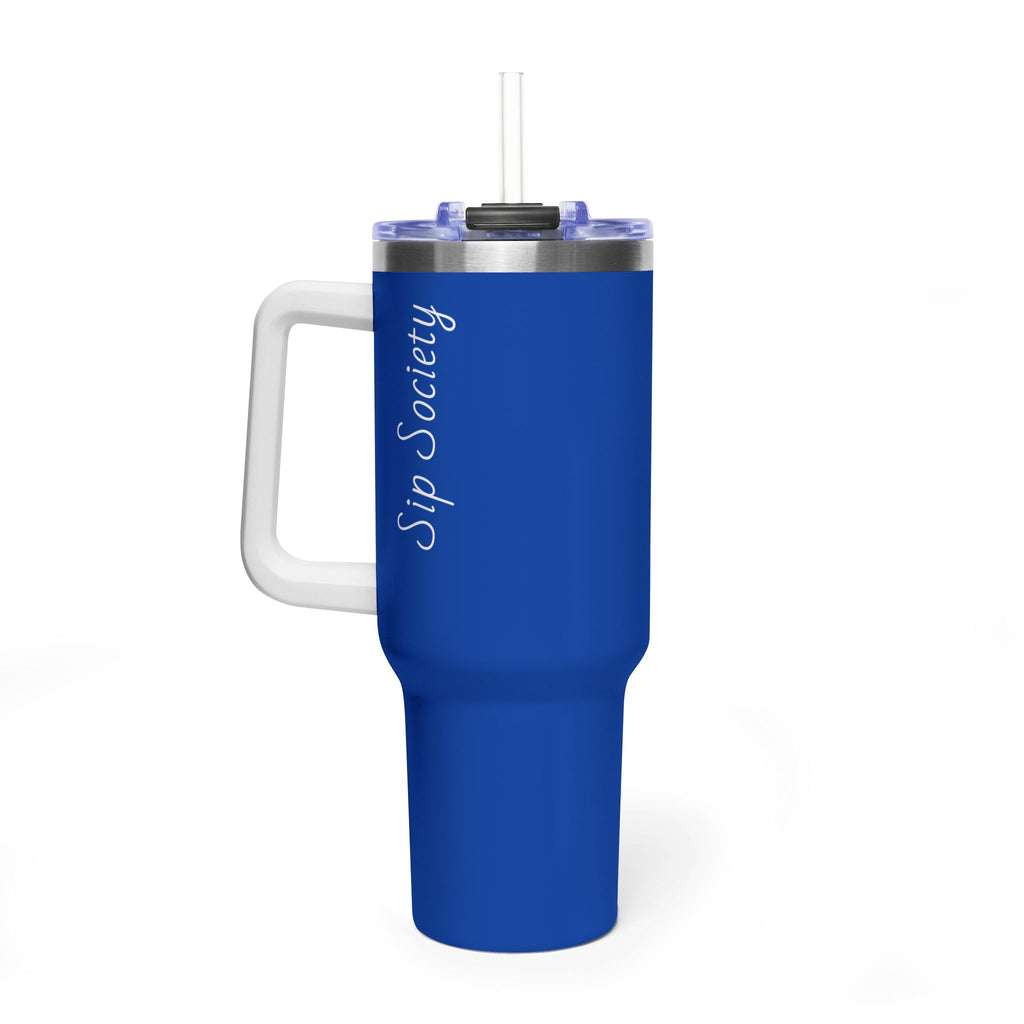 Vacuum Thermal Tumbler, 40oz with Sip Society script