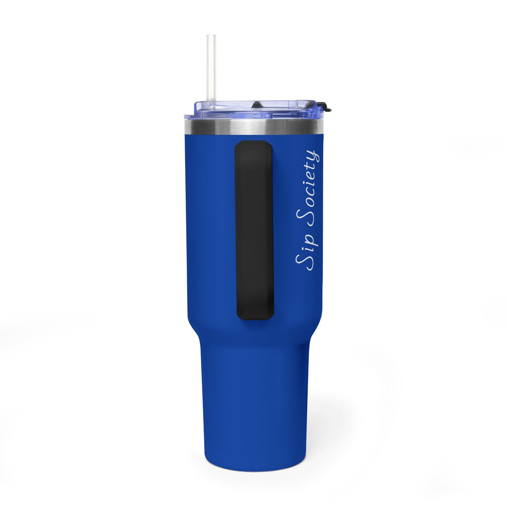 Vacuum Thermal Tumbler, 40oz with Sip Society script